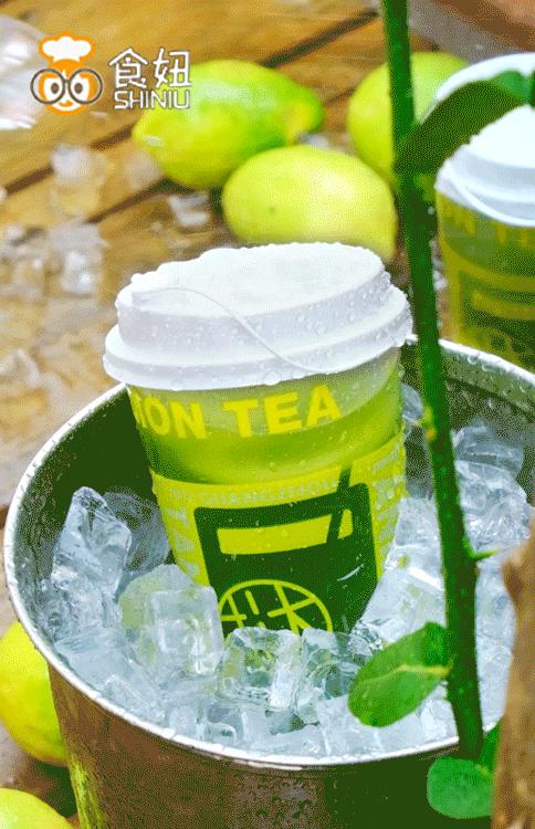 第一次用吸管嗦粉，挞柠「东南亚柠檬茶」好会玩
