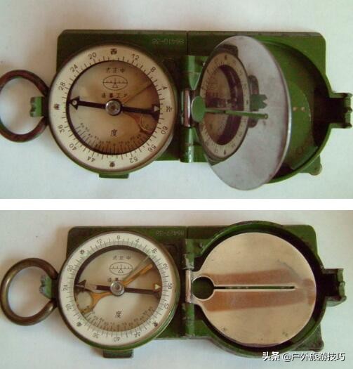 军用指北针使用图解视频,62式军用指北针各种使用方法
