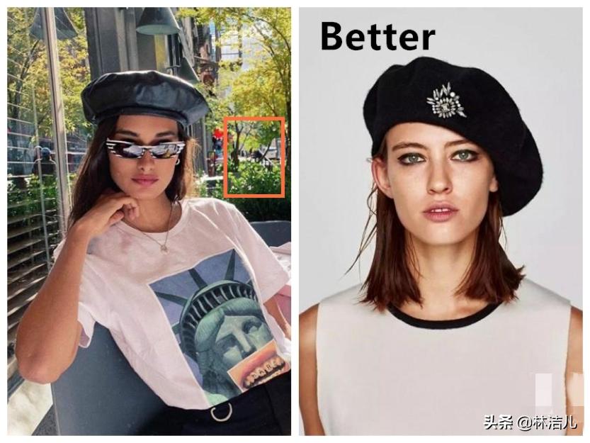 石原里美帽子搭配图片,石原里美帽子搭配