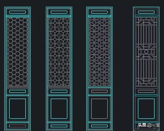 国外室内cad设计图,精选国内外经典家居cad平面图库