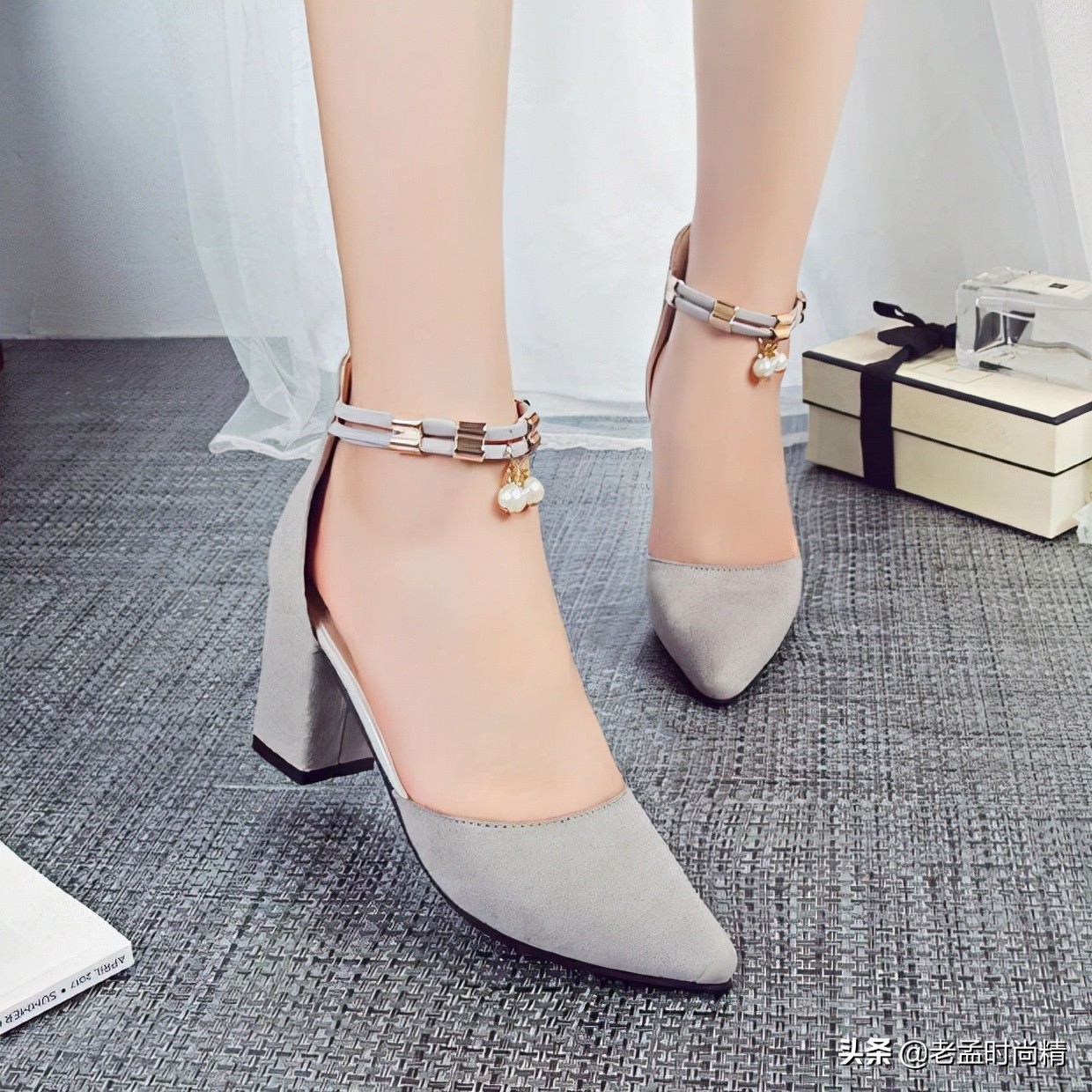 适合矮个子小粗腿的高跟鞋,小个子也能驾驭的透明高跟鞋