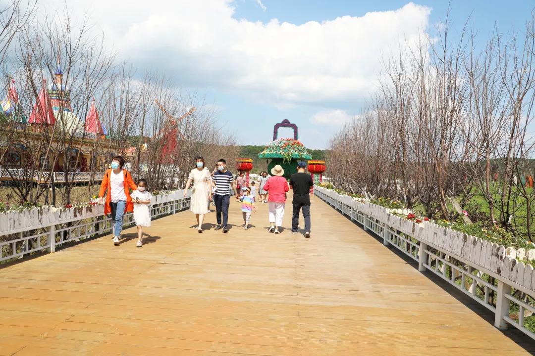 醉花海古镇美景,醉舞花海