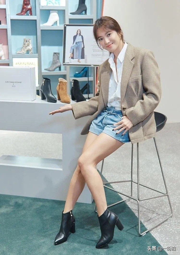 宋慧乔的穿搭和造型让人惊艳,当40岁的宋慧乔穿上西装后