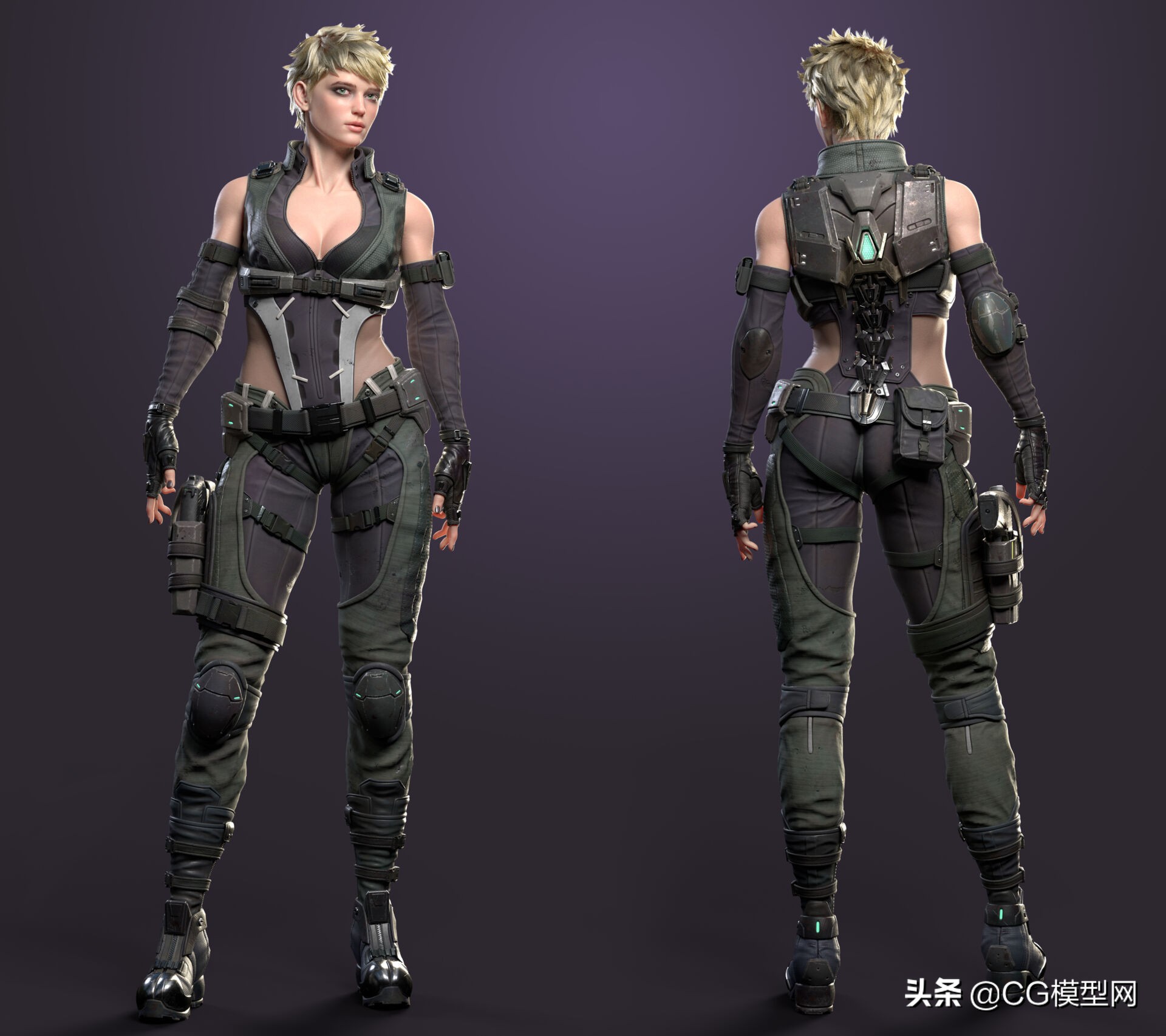 cg模型作品,cg模型网项目展示