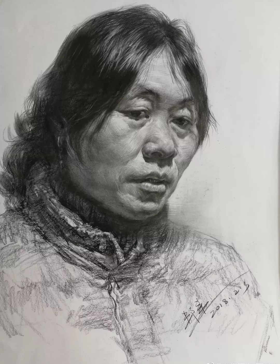 素描层次不分明怎么办,素描深入刻画的技巧