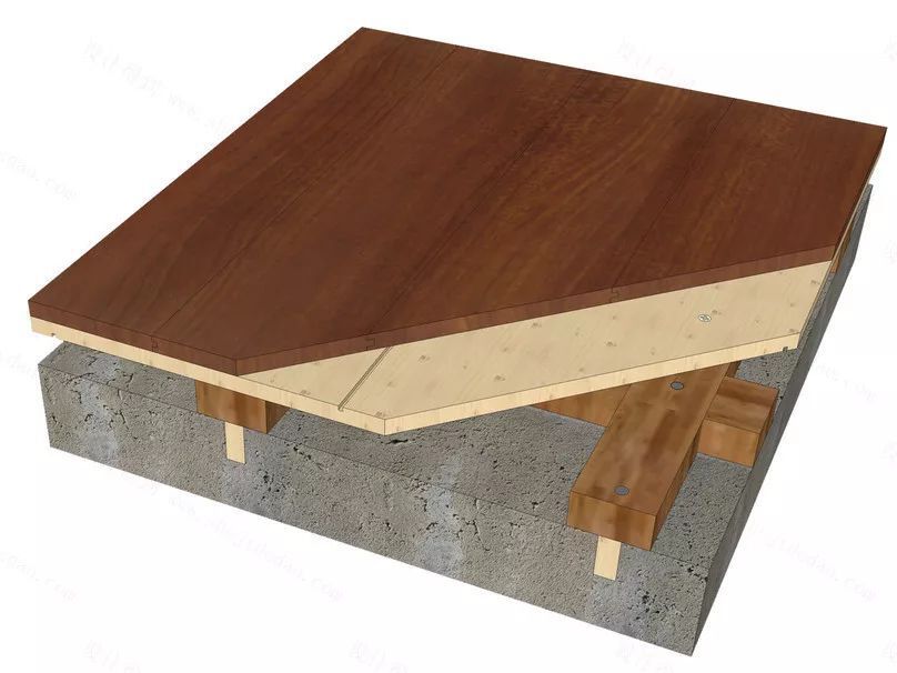 这才是木地板起拱、下沉、开裂最正确的解决方式