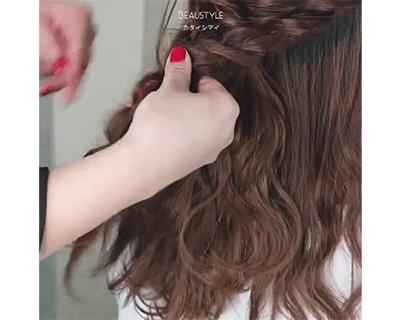 简单编发学生,手残党都会的编发教程学生