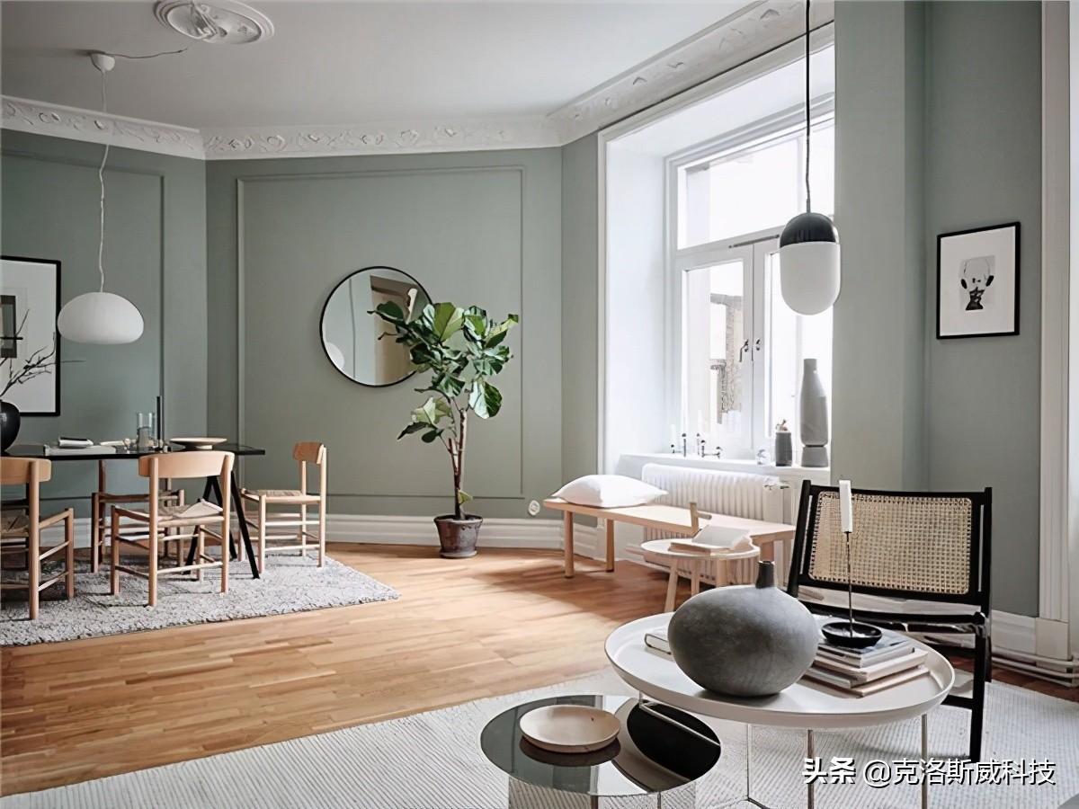 莫兰迪色高级绿,莫兰迪绿美式复古