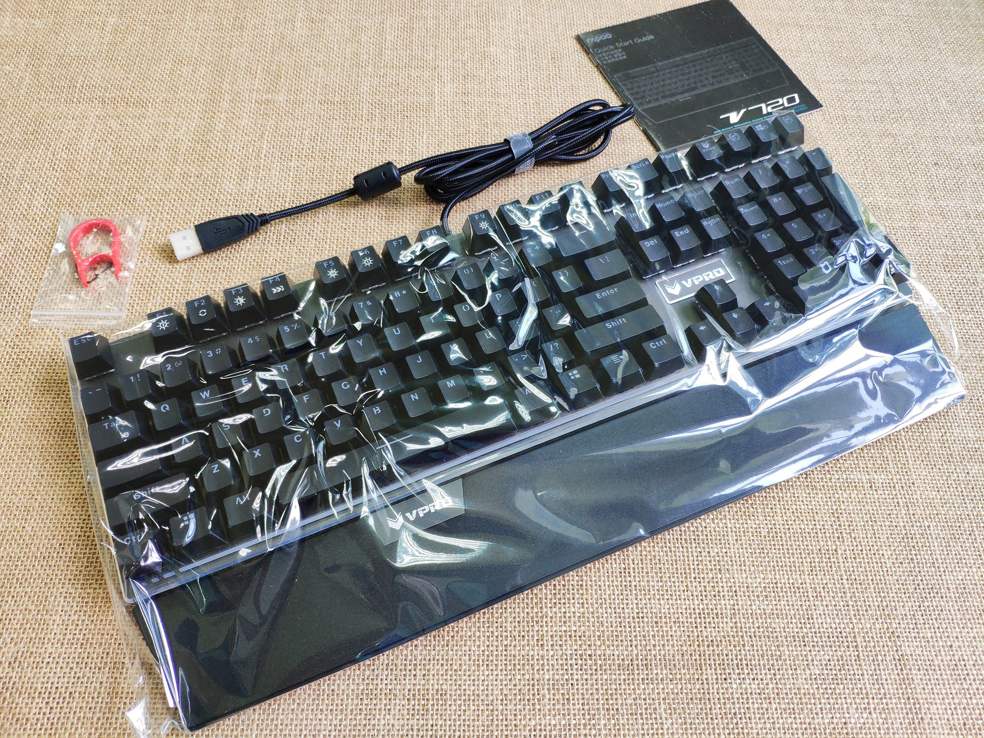 雷柏v720键盘灯光关闭,雷柏rapoov720s机械键盘