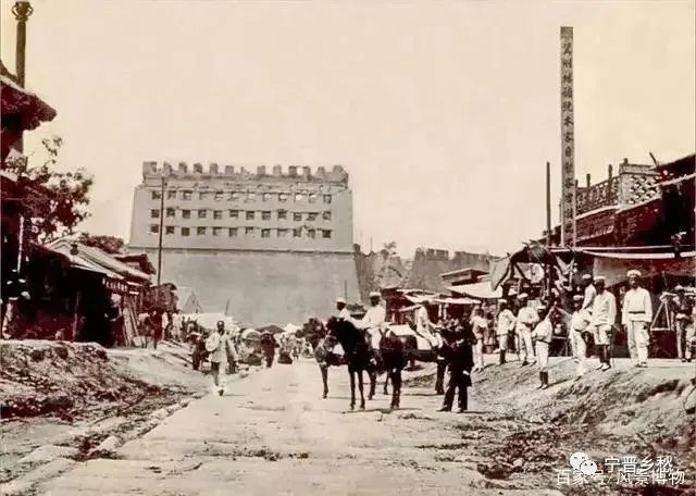 清末北京前门,清朝时期的北京朝阳门