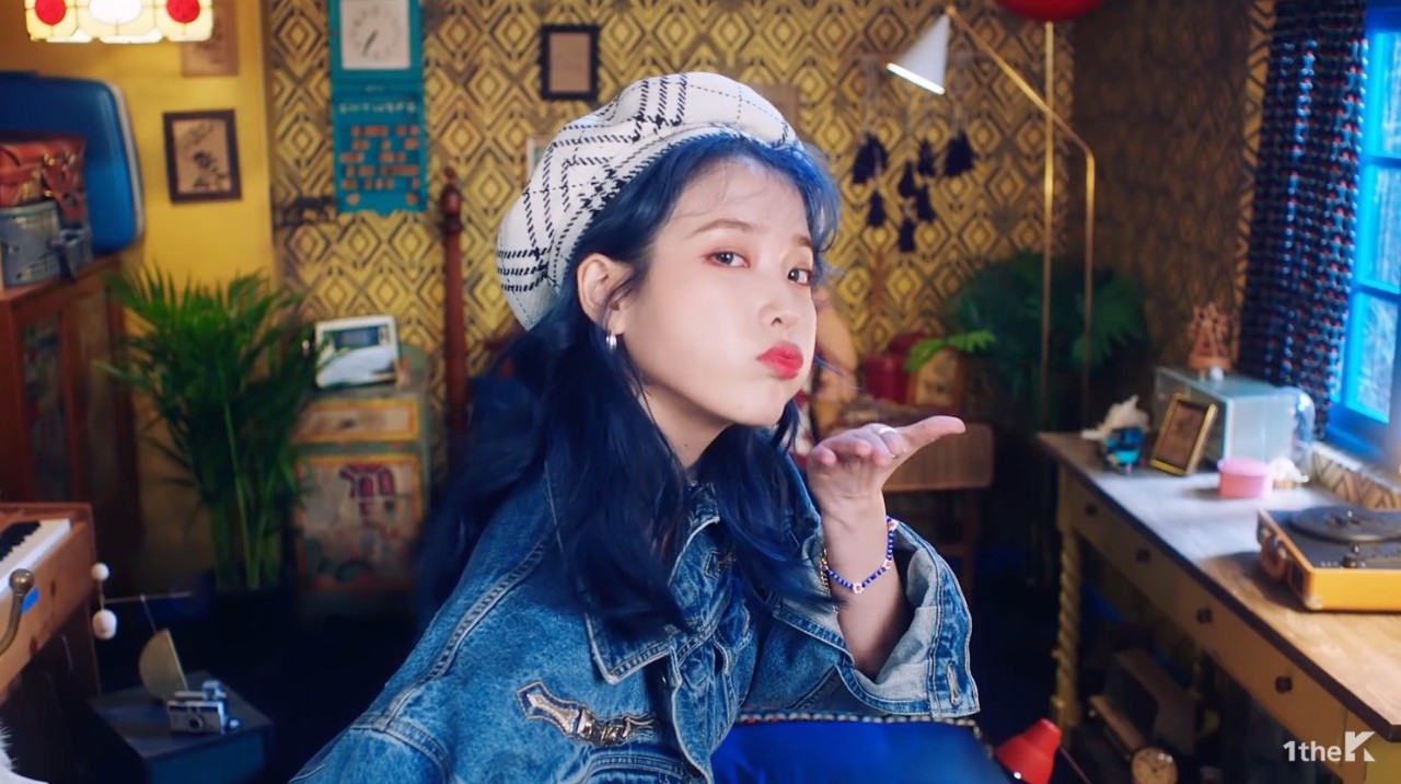 iu青涩时期,歌手IU