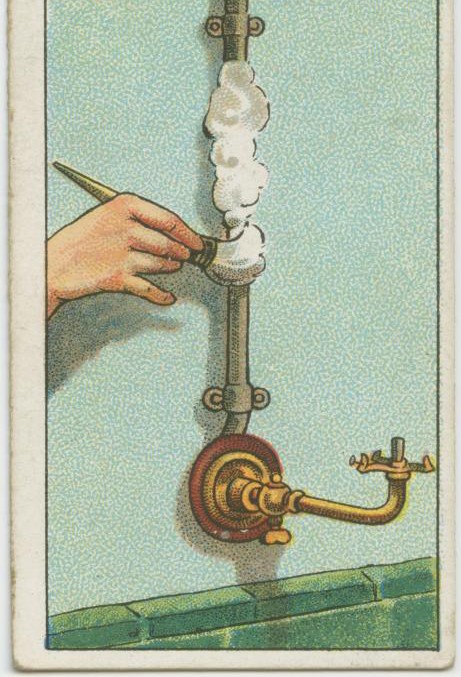 罕见！百年前的烟画，不是只有性感美女，还有这生活小百科插画