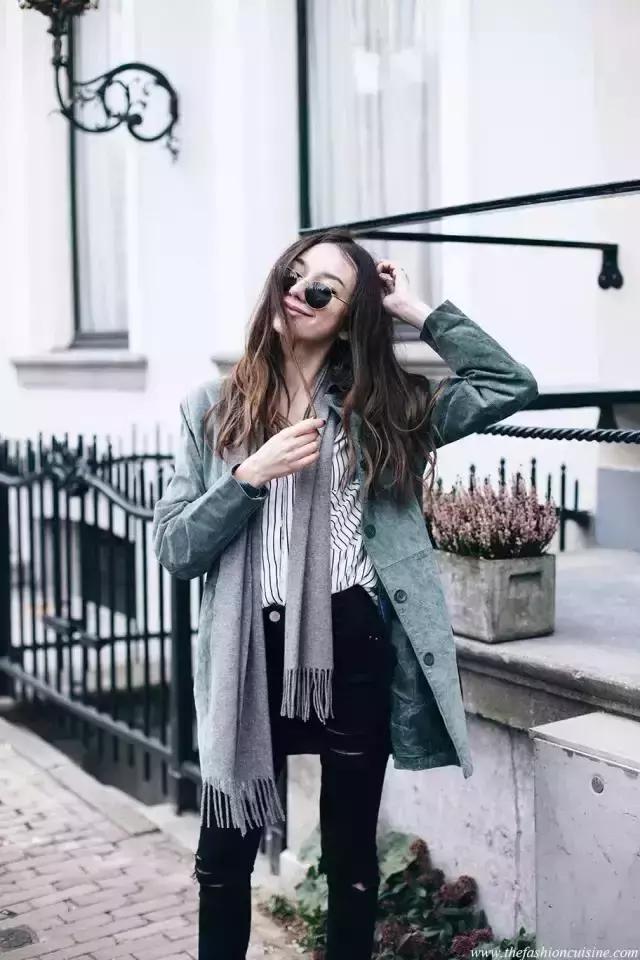 lv黑灰色双面羊绒围巾,围巾双面羊绒大衣