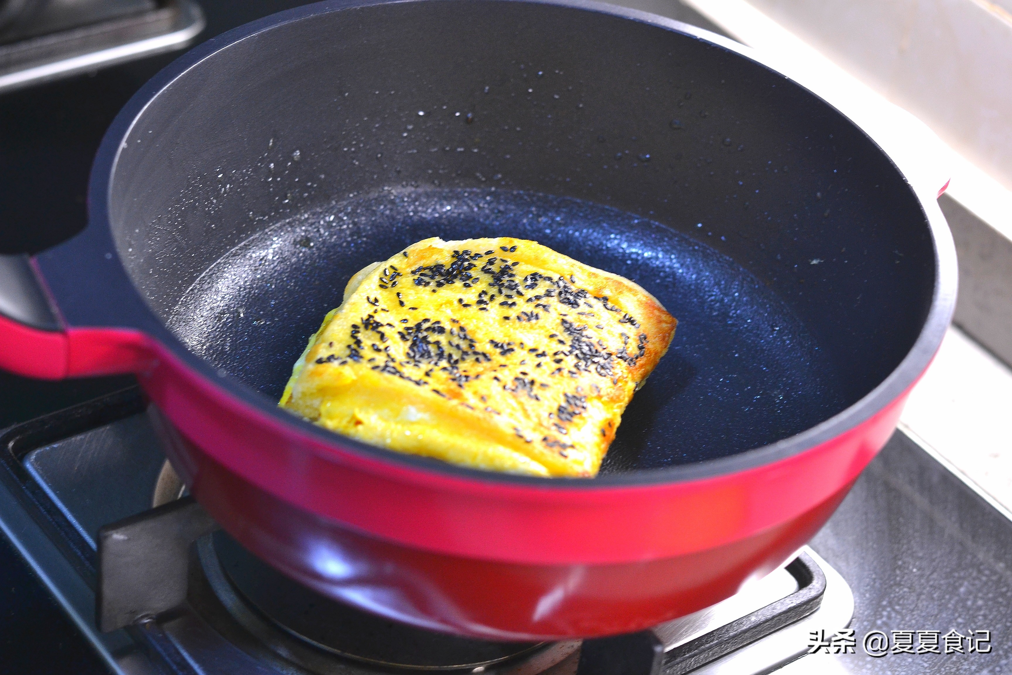 免烤箱吐司,教你做又脆又甜的吐司