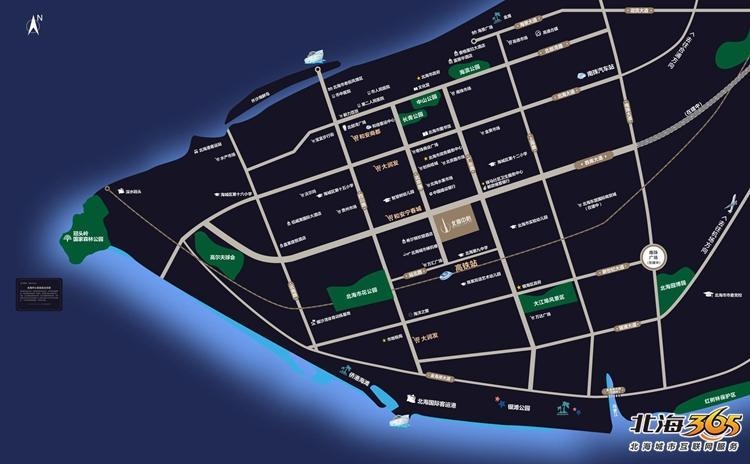 十年发展的变化,北海新旧发展对比