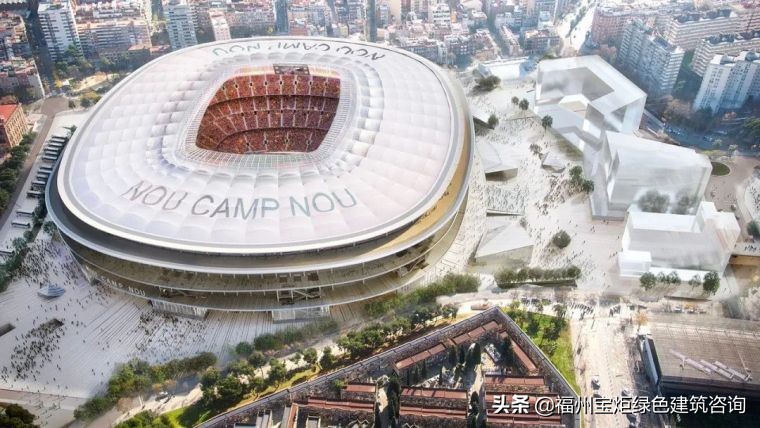 足球场顶篷,世界足球场的建造全过程