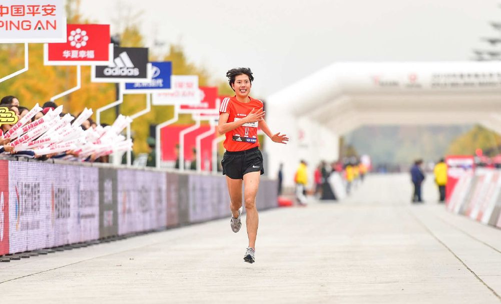 北马杭马十大跑步女神,杭马最美跑者