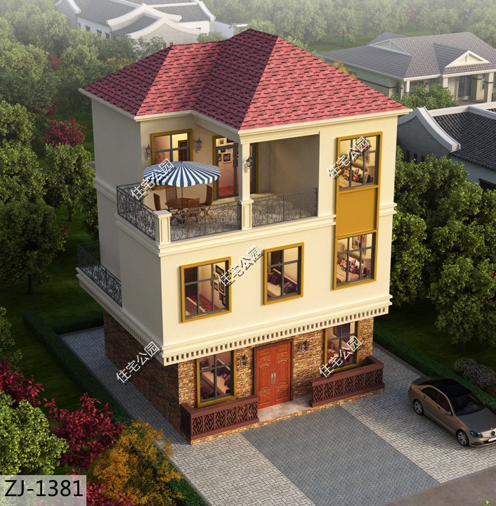 60平方别墅设计图及效果图,100平米小户型设计实景照