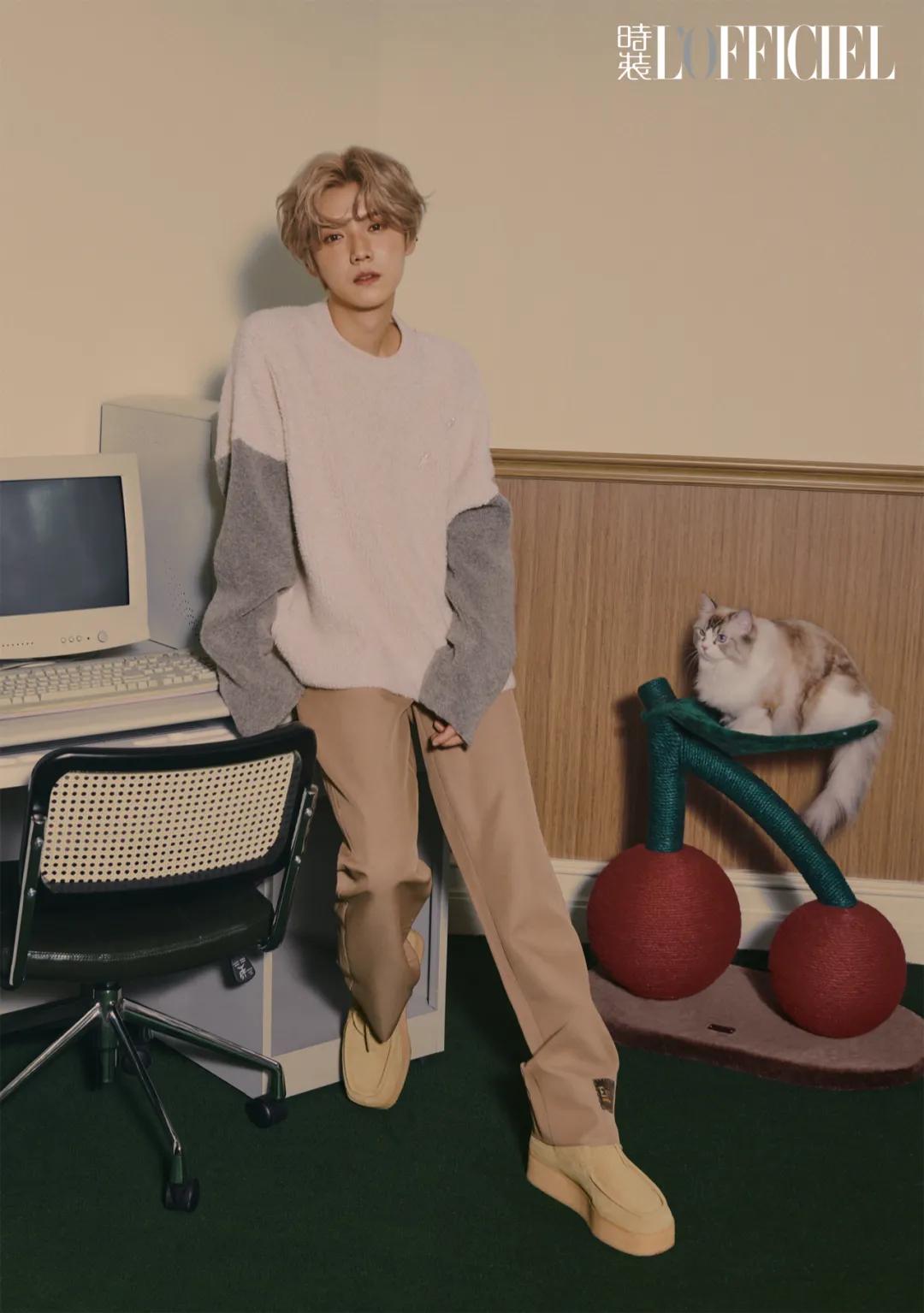 鹿晗对你的心动瞬间,鹿晗慢放舞蹈