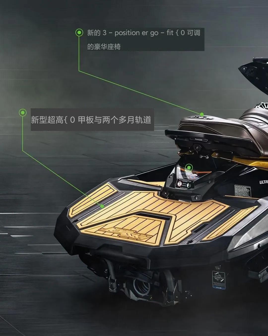 川崎310摩托艇发动机图片,二手川崎310摩托艇多少钱