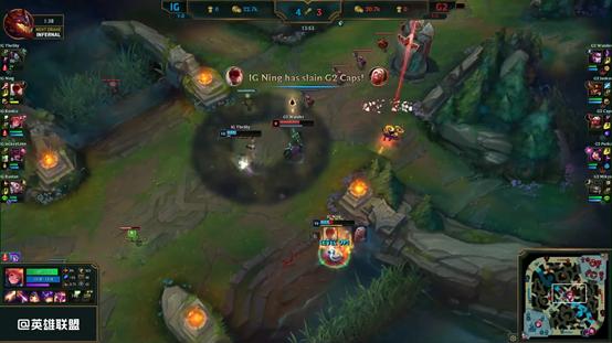 ig打赢g2主播反应,ig零封g2rng反应