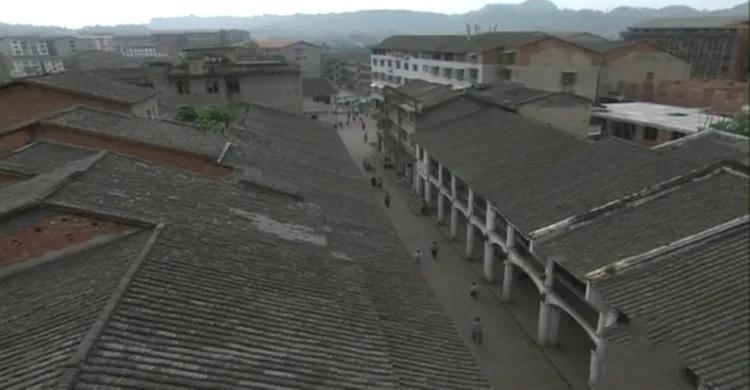 古镇小店一条街,四川清河古镇在哪里