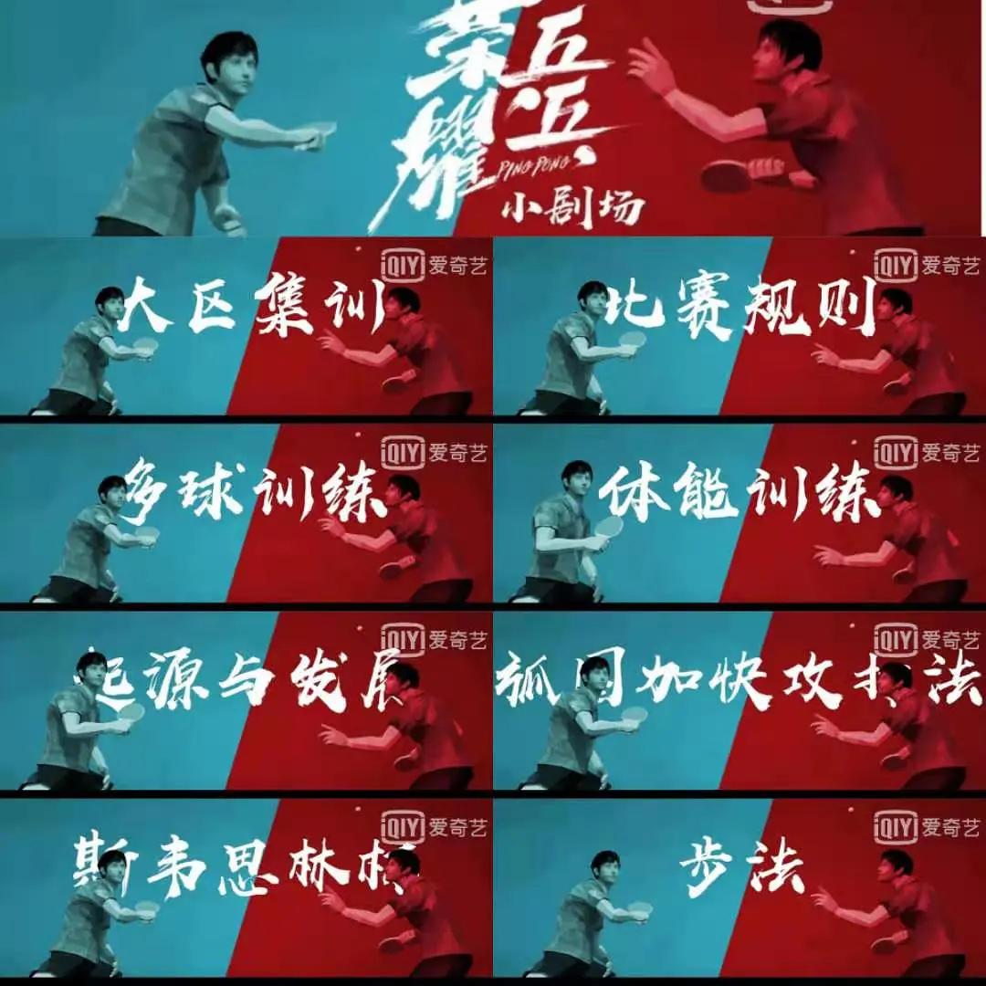 荣耀乒乓电视剧解说大全,荣耀乒乓第一集