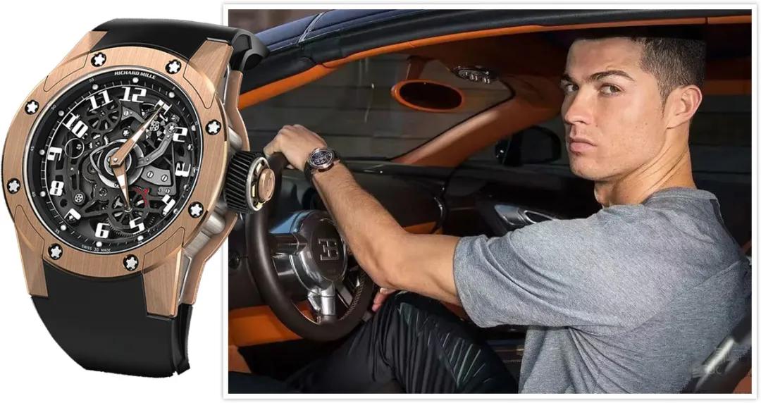 钻石表c罗,c罗定制的表