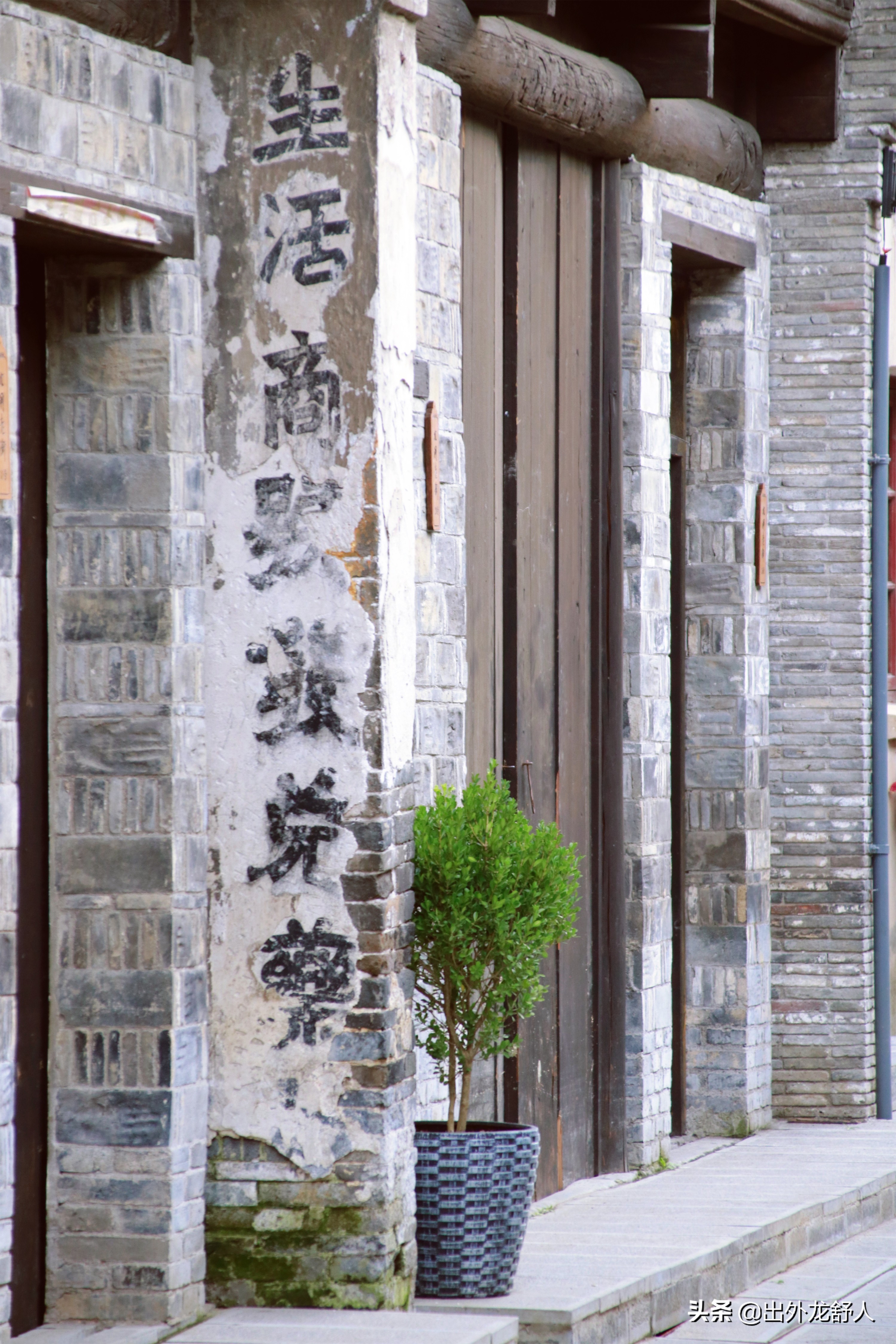 巢湖柘皋老街网红,合肥巢湖柘皋古镇北闸老街