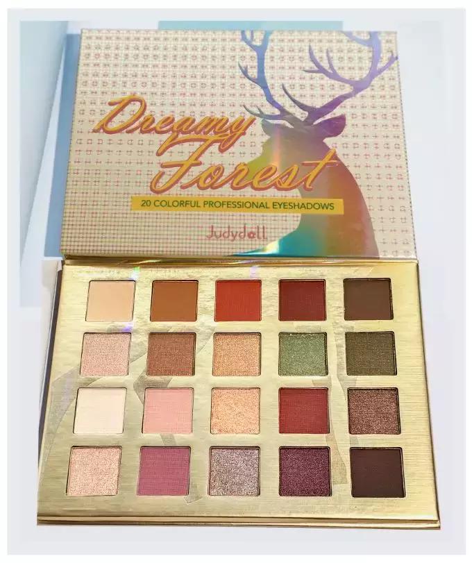 venusmarble九色眼影测评,橘朵的单色眼影新版和旧版对比