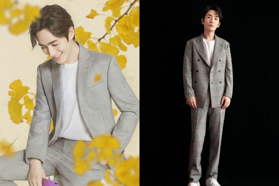 朱正廷西装大片,朱正廷蝴蝶西装