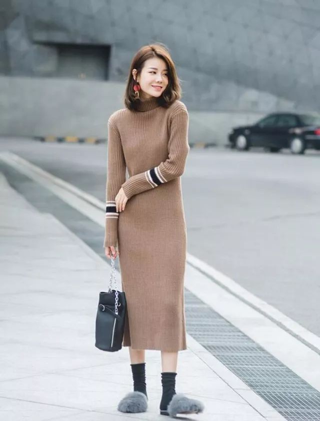 裙子推荐秋冬连衣裙,秋冬款可以穿的小裙子