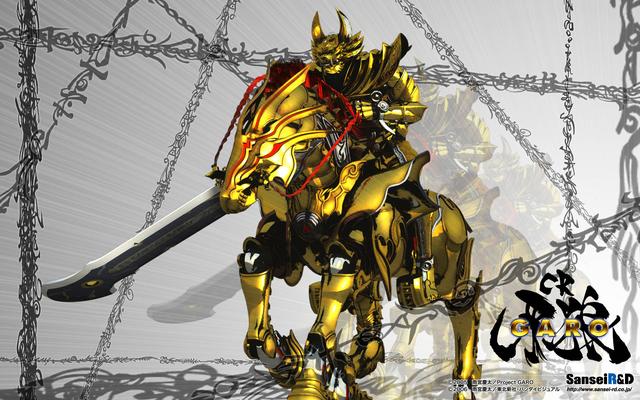 牙狼冴岛三代人瞳孔颜色,黄金骑士牙狼冴岛钢牙图片