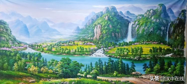 2020汉中水上表演,城固二里泼水