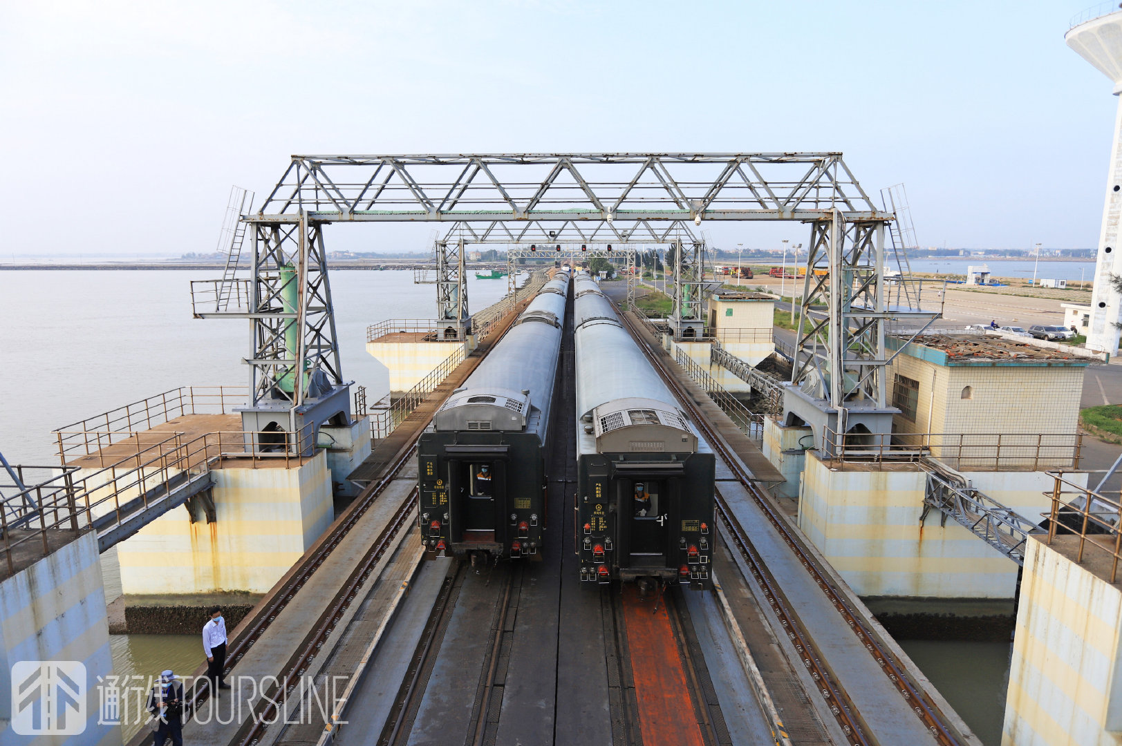 粤海轮渡铁路线路图,粤海铁路轮渡过海攻略