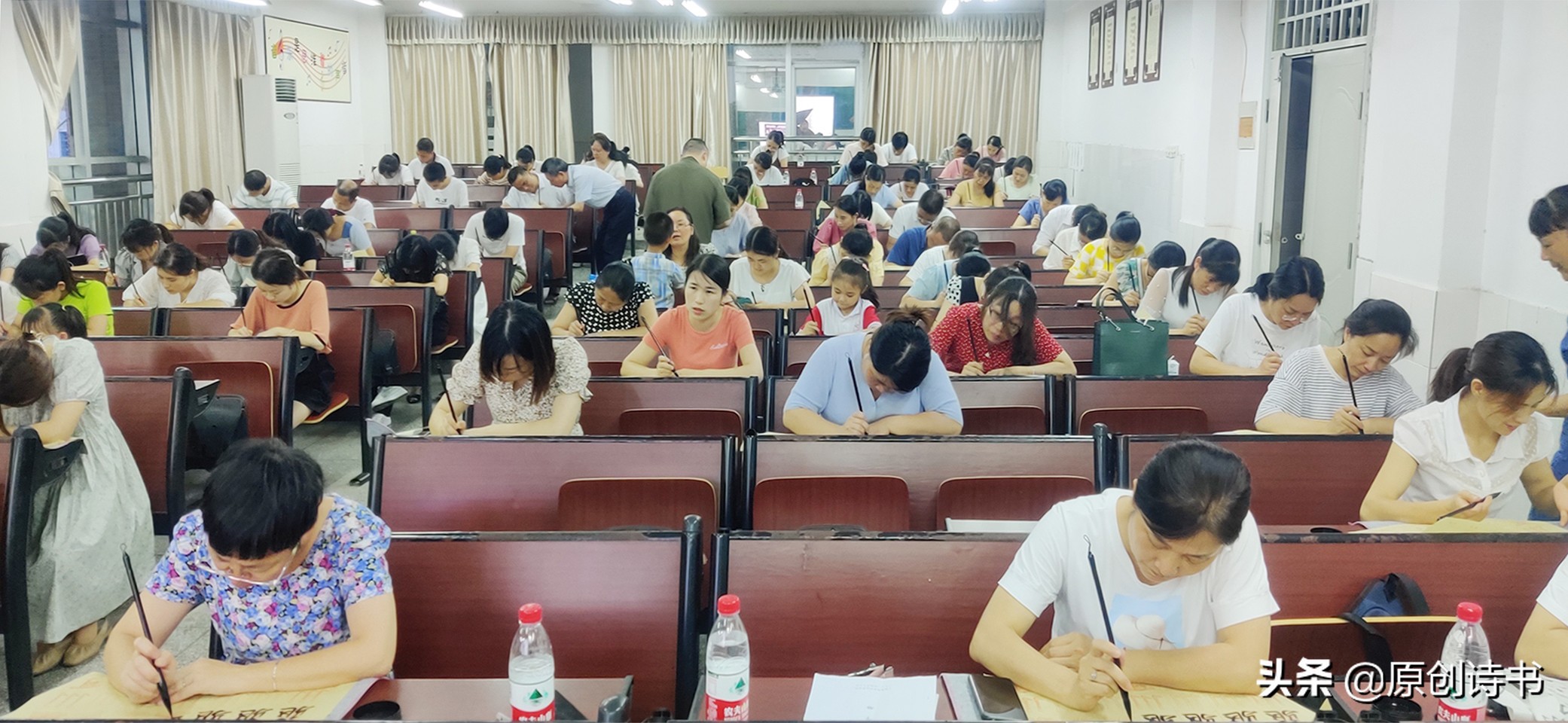 原创诗书：上犹二小“书法进校园”师训有感