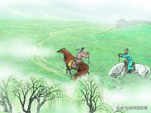 二年级古诗词必背赋得古原草送别,赋得古原草送别古诗3-6岁儿童必背