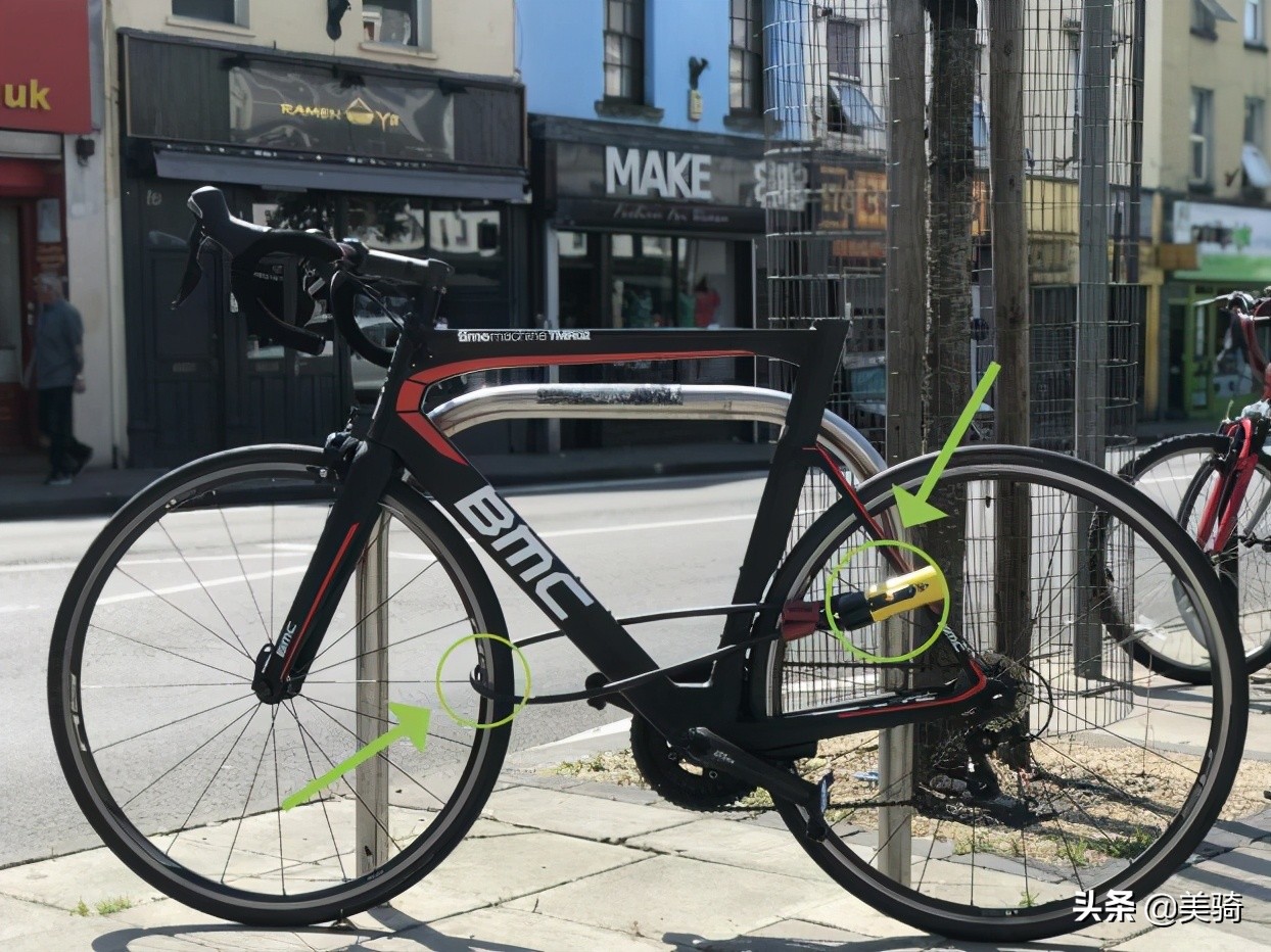 小车防盗锁怎么自己锁,怎么给自行车上防盗锁