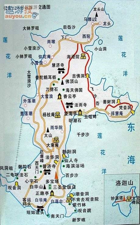普陀山求子一日游路线攻略,普陀山求子拜哪个庙最好