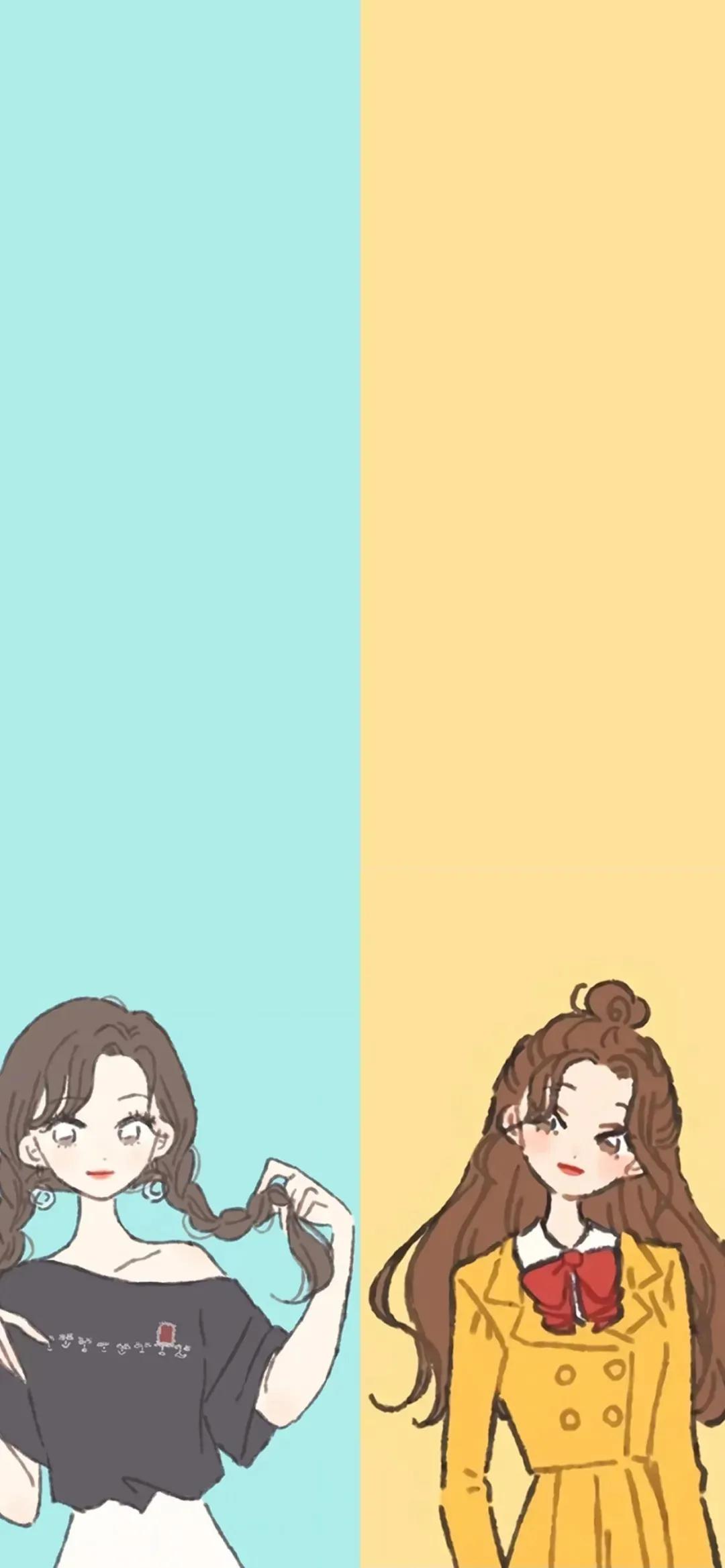 聊天背景壁纸图片简约清新,吉祥好运风景微信聊天背景壁纸