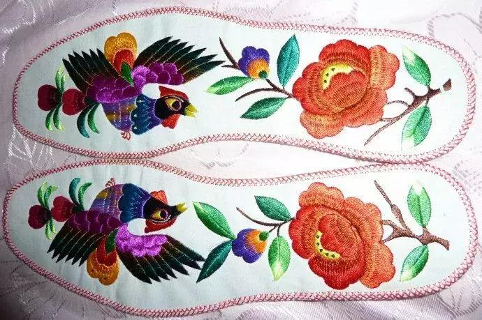 纯手工鞋垫又好学又简单又好看,简单的一针一线纯手工的鞋垫