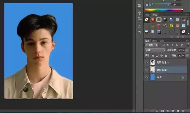 手机拍照片用ps制作一寸证件照,一寸证件照能改成两寸的吗ps