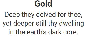 当化学元素遇上俳句。。。|喵咖