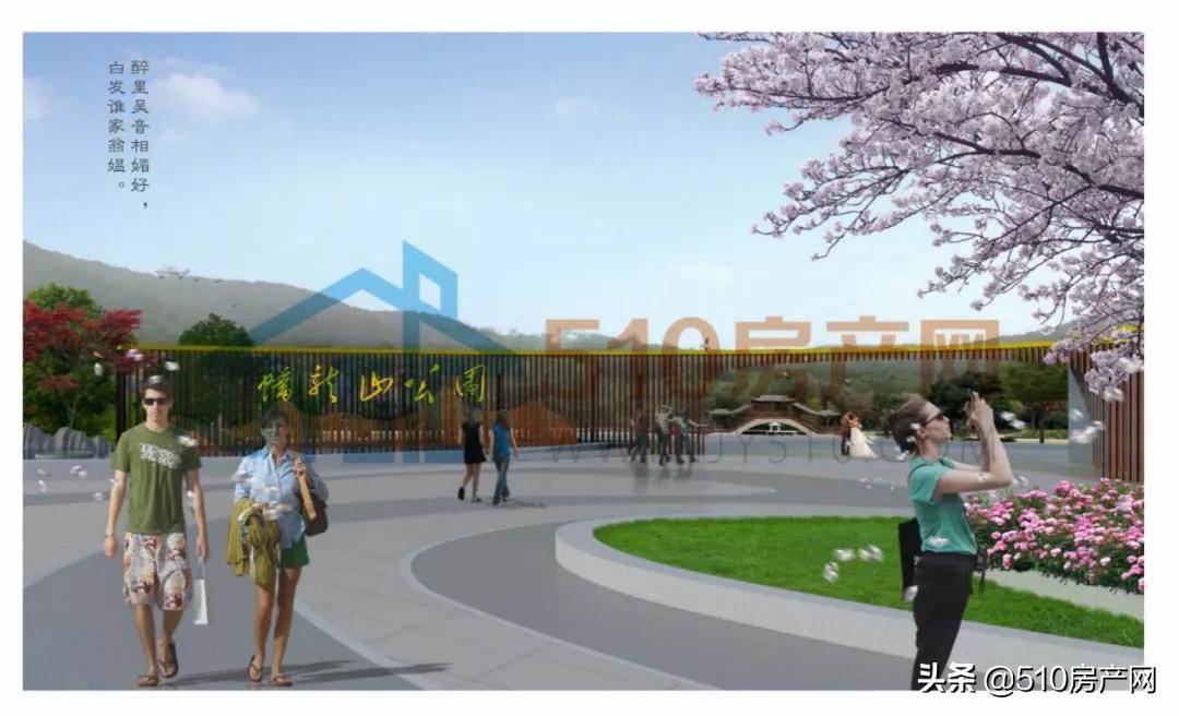 龙山森林公园规划图,新建蟠龙山公园效果图