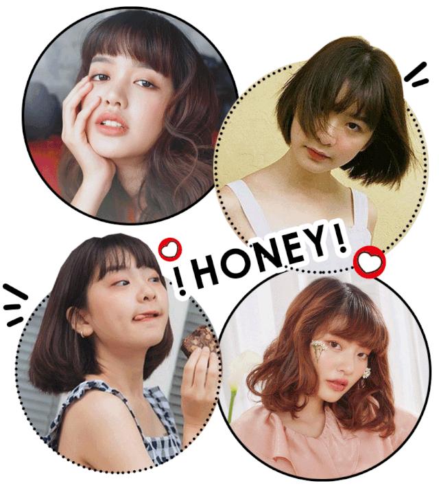 娃娃脸适合丸子头的刘海,圆脸八字刘海蛋卷头