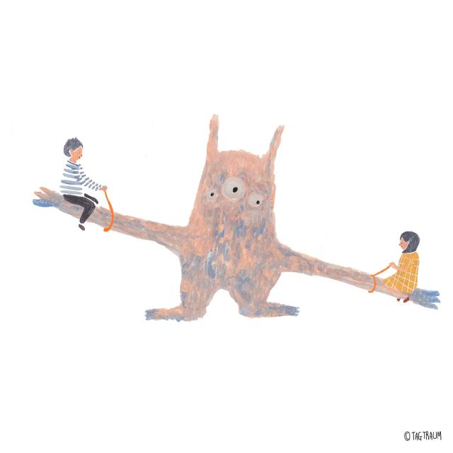 好看的动图系列,日本插画师ekuboon作品手绘