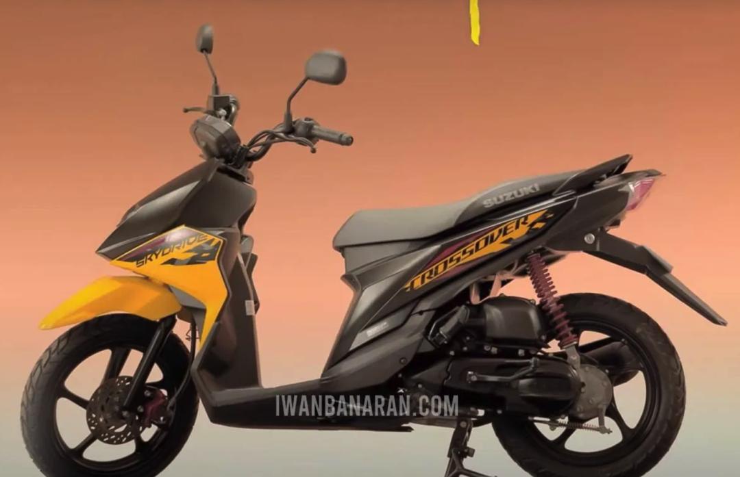 铃木踏板汉堡人125cc,铃木摩托车踏板全系列网红款