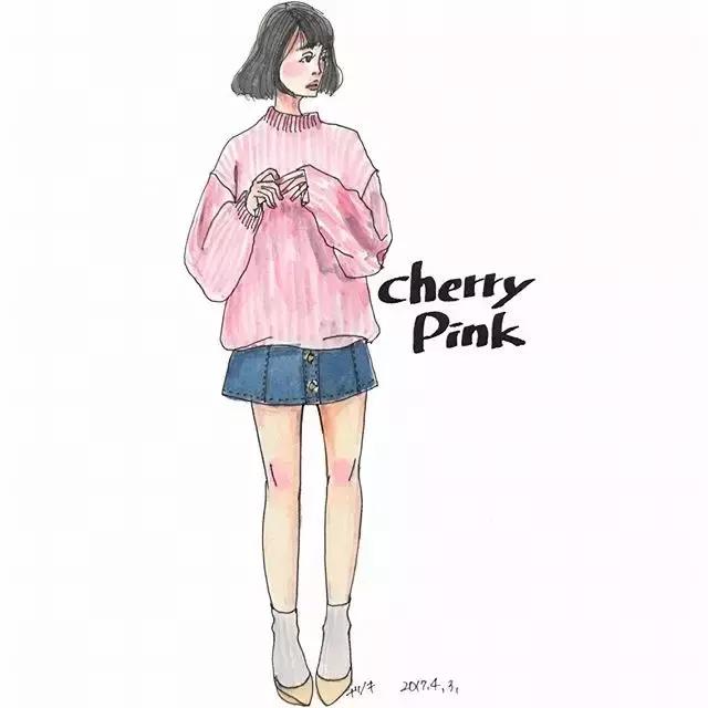插画怎么搭配,插画教程服装设计