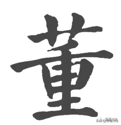 董字小篆体,中国百家姓董字艺术签名视频教学