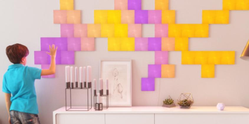 颠覆你认知的路灯,nanoleaf智能方块灯套装体验